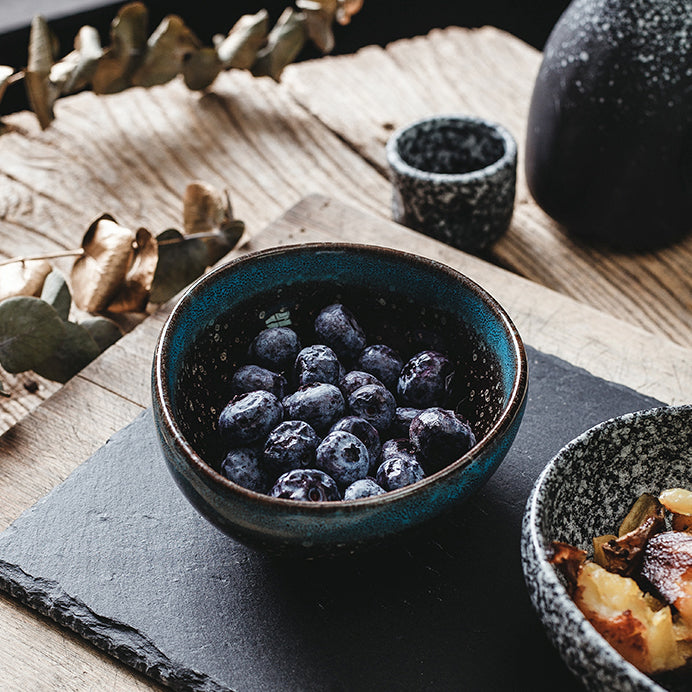 1. Små keramiska serveringsskålar