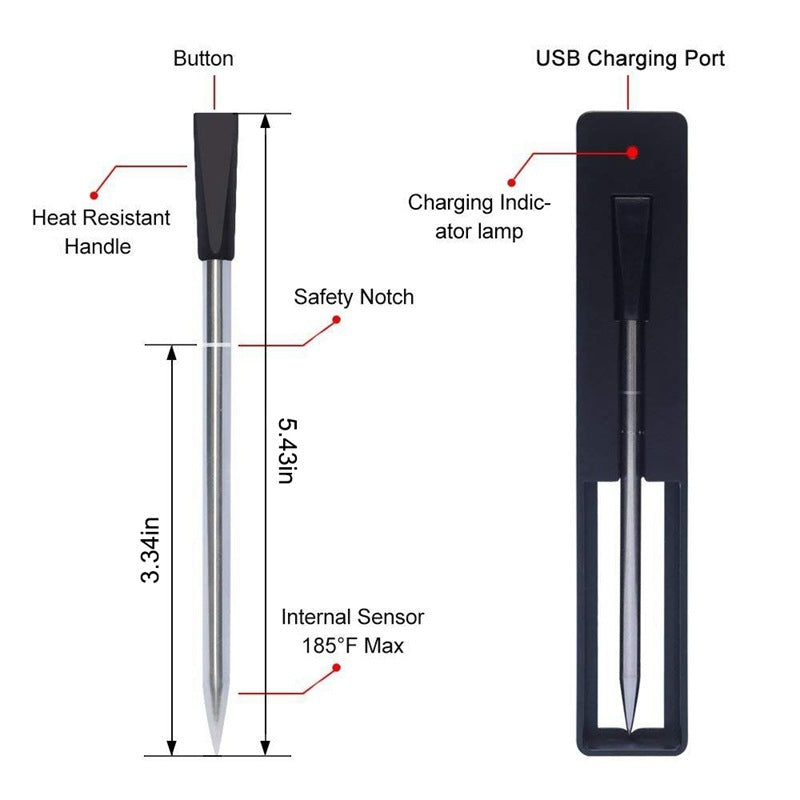99. Trådlös bluetooth termometer