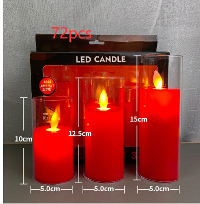 7. LED brinnande ljus