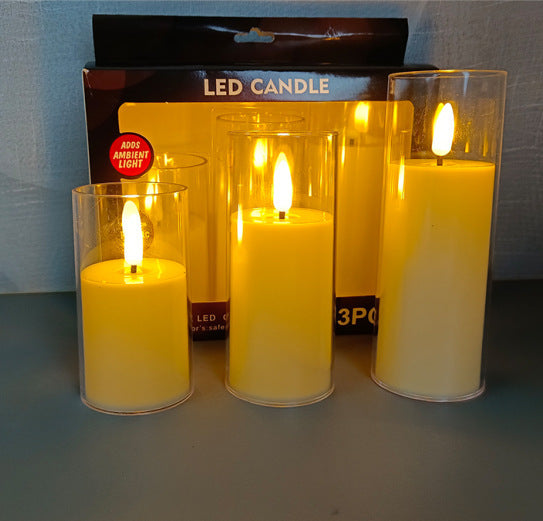7. LED brinnande ljus