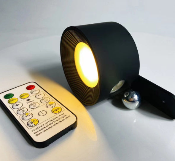 7. Vägglampa LED, laddningsbar USB