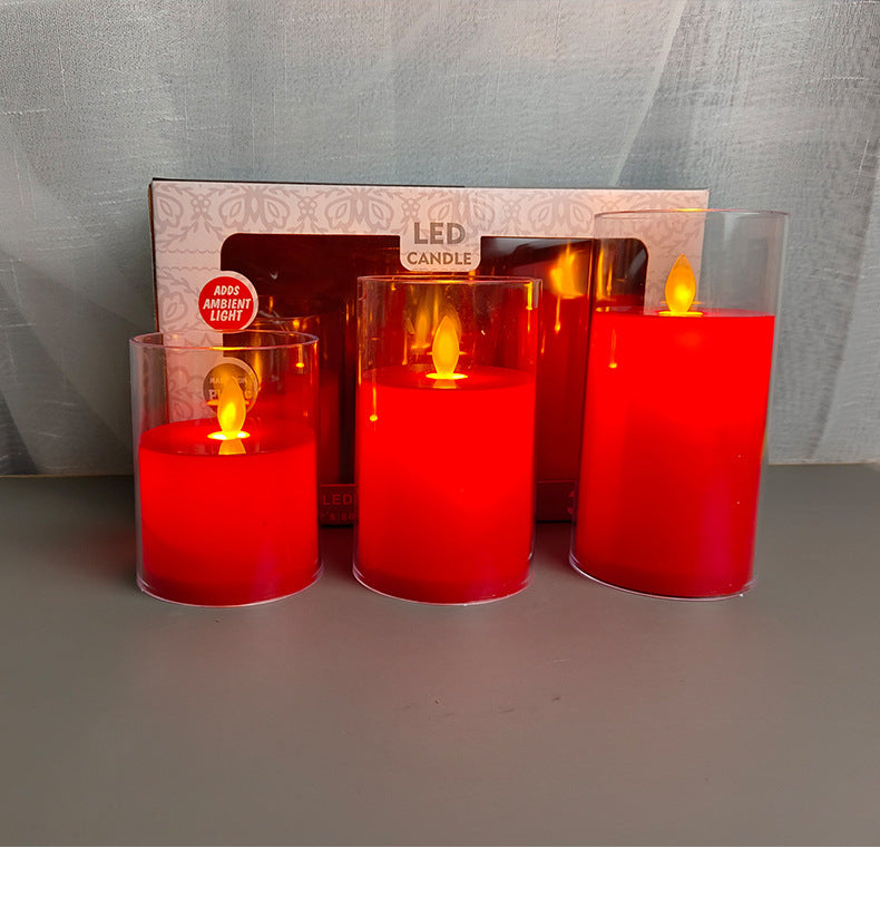 7. LED brinnande ljus