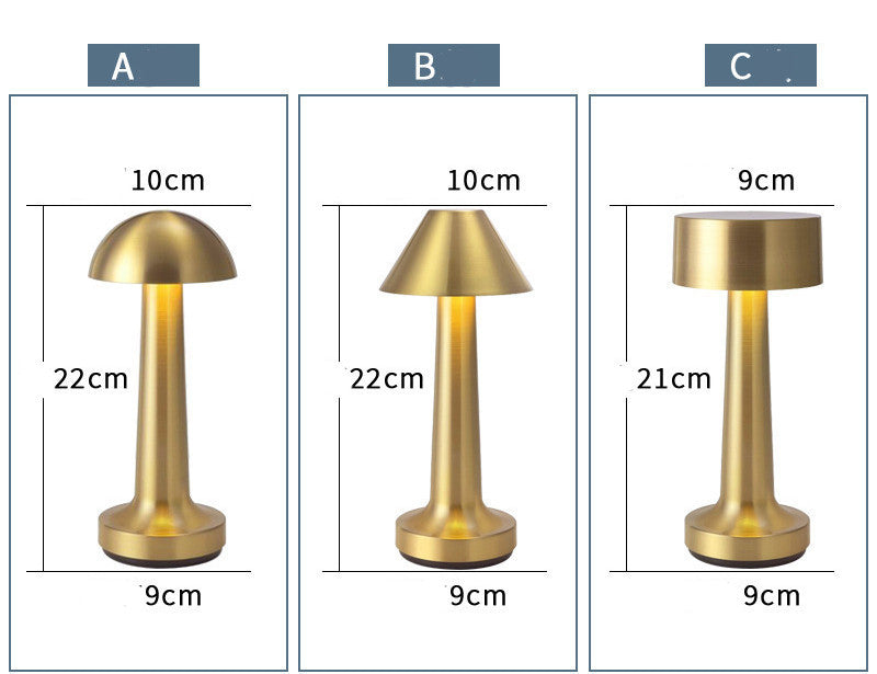 7. Dimbar bordslampa