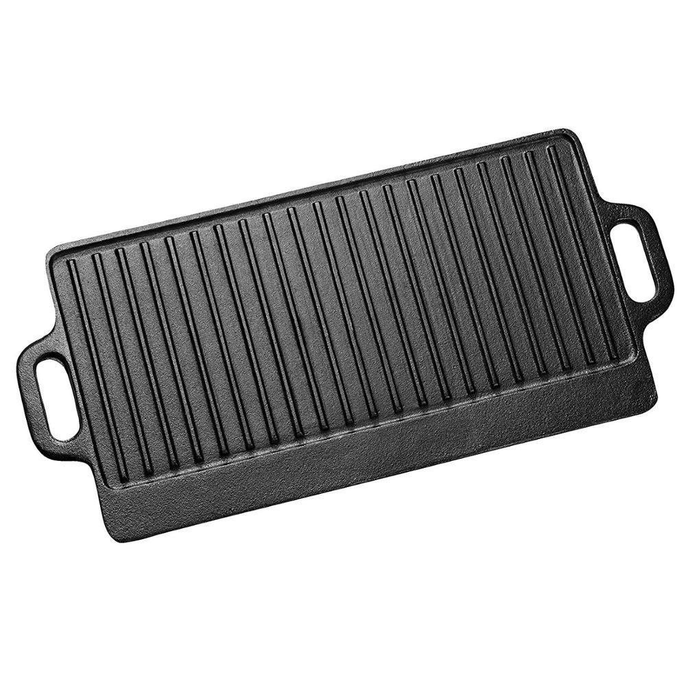 99. Gjutjärnsset för grillen