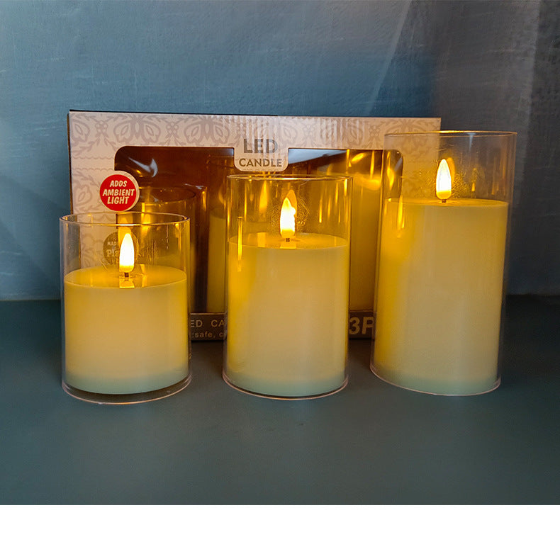 7. LED brinnande ljus