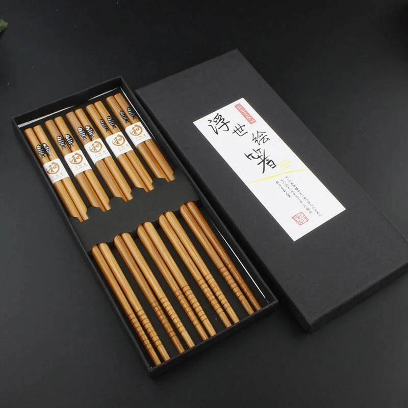 1. Chopsticks av bambu