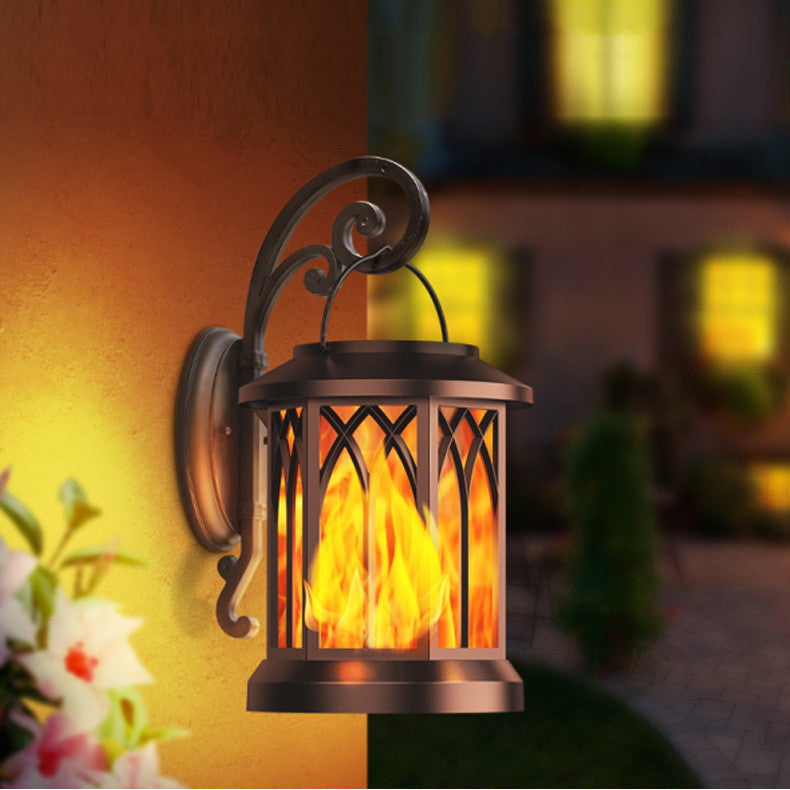 7. Solcellslykta LED