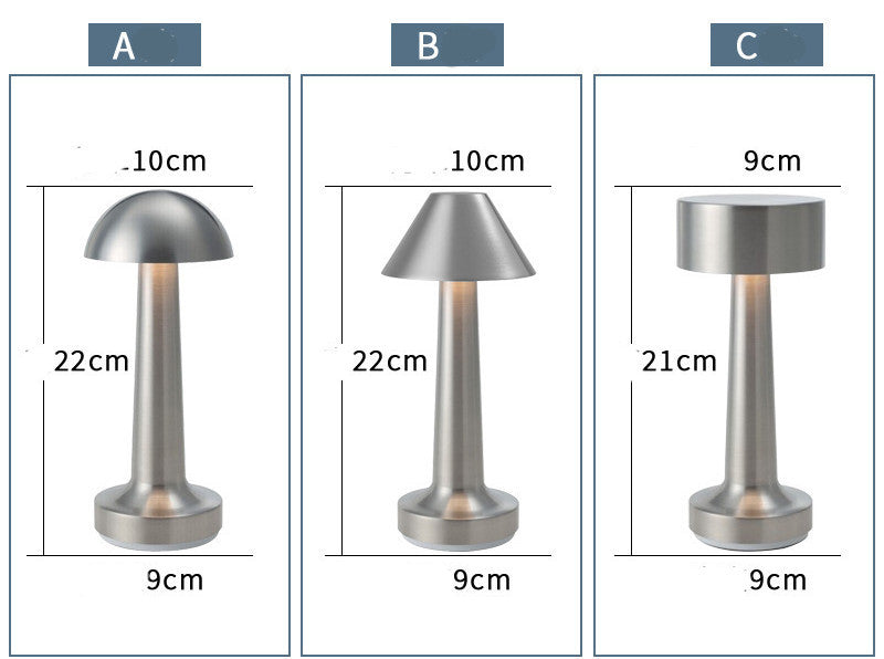 7. Dimbar bordslampa