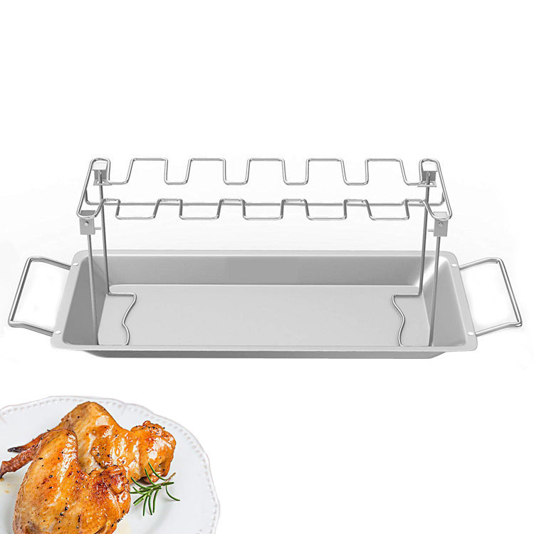 99. Ställ av rostfritt stål