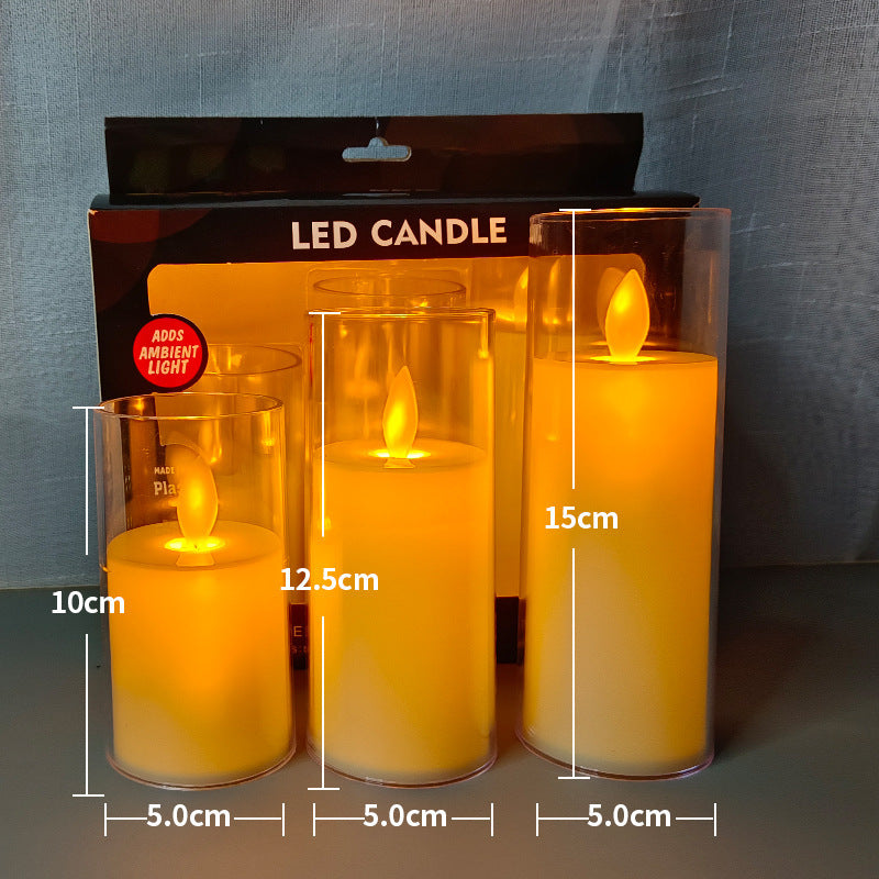 7. LED brinnande ljus