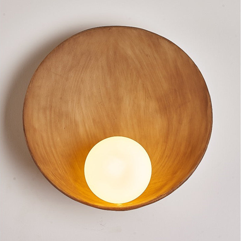 7. Kinesisk vägglampa i Zen stil