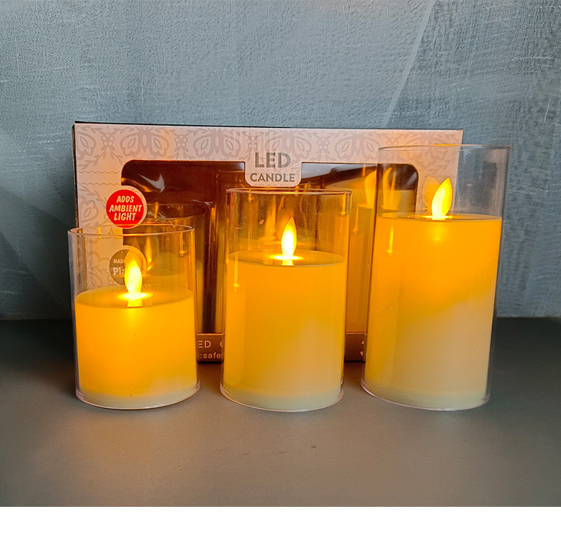 7. LED brinnande ljus