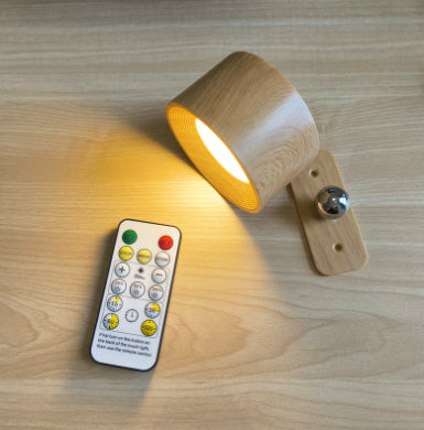 7. Vägglampa LED, laddningsbar USB