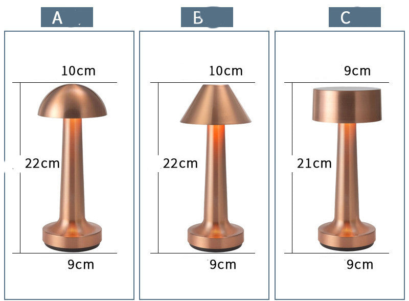 7. Dimbar bordslampa