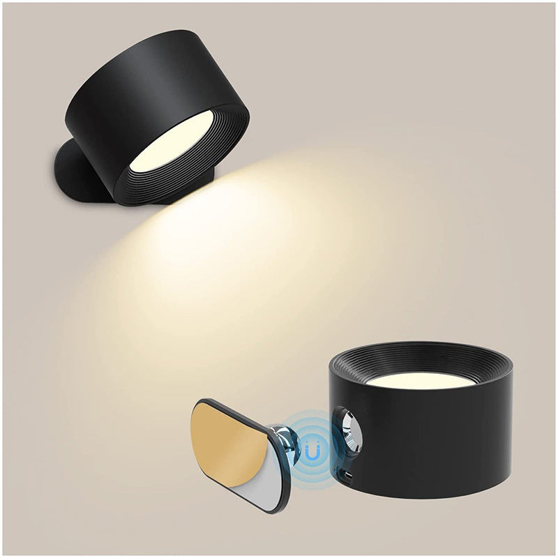 7. Vägglampa LED, laddningsbar USB