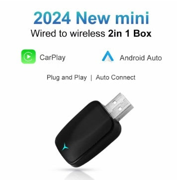 99. Trådlös Carplay/Android auto för fordon