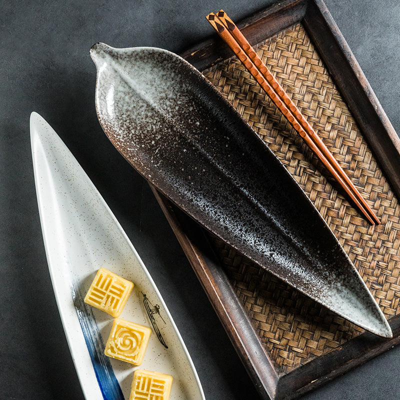 1. Lövformade sushitallrikar