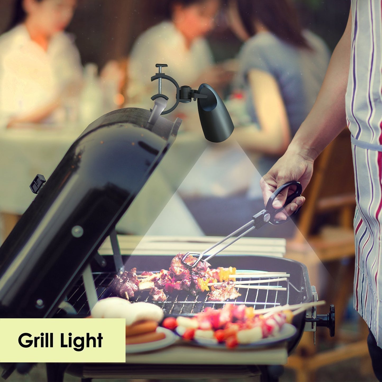 99. Belysning till grillen