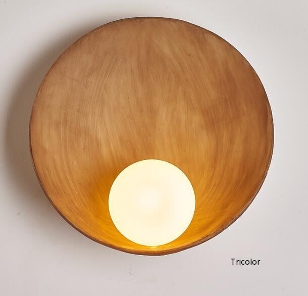 7. Kinesisk vägglampa i Zen stil