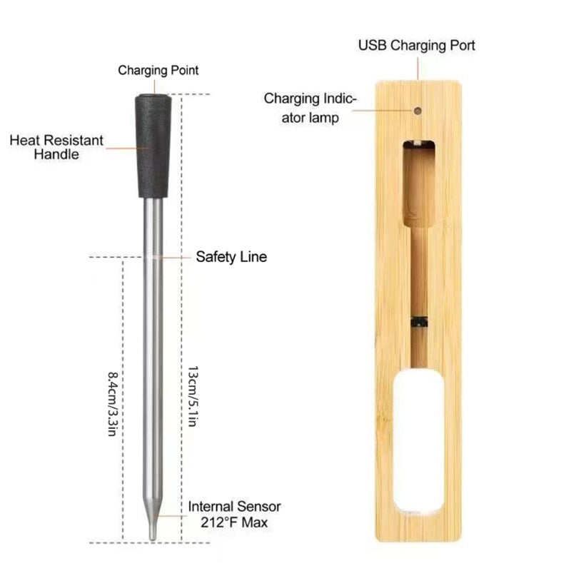 99. Trådlös bluetooth termometer