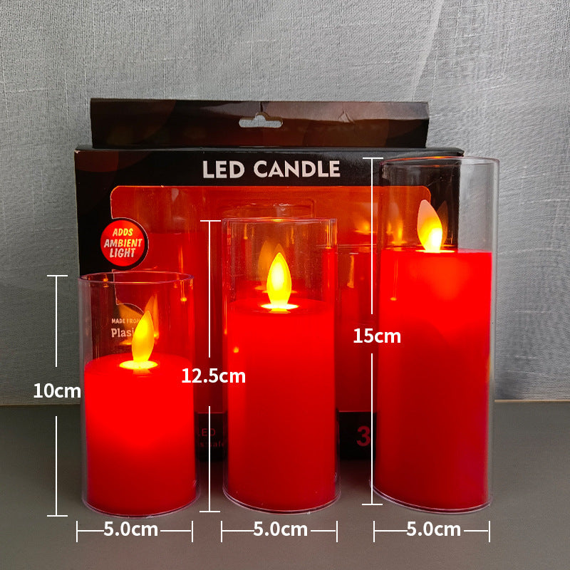 7. LED brinnande ljus