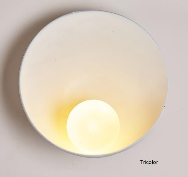 7. Kinesisk vägglampa i Zen stil