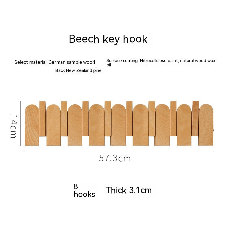 23. Vägghängare av Valnöt och Bokträ