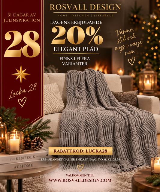 22. Elegant pläd