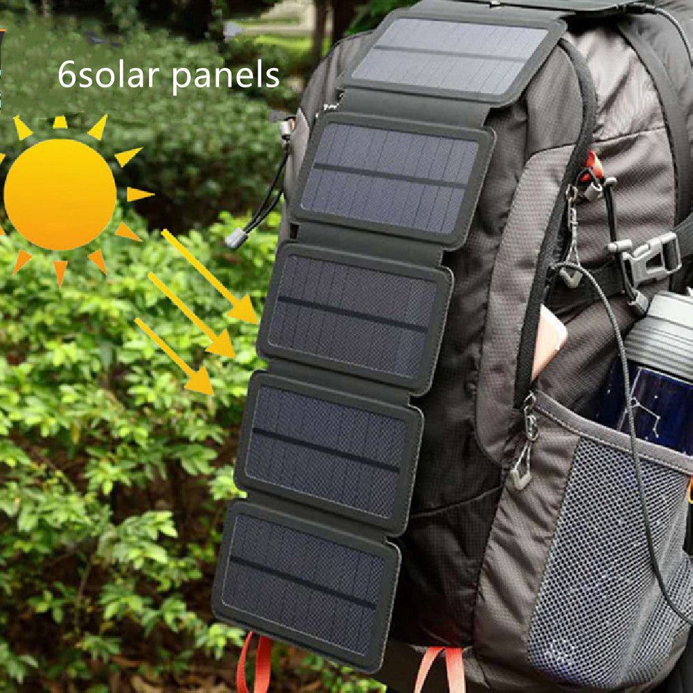 99. Smidig solpanel för USB laddning av mobiltelefon